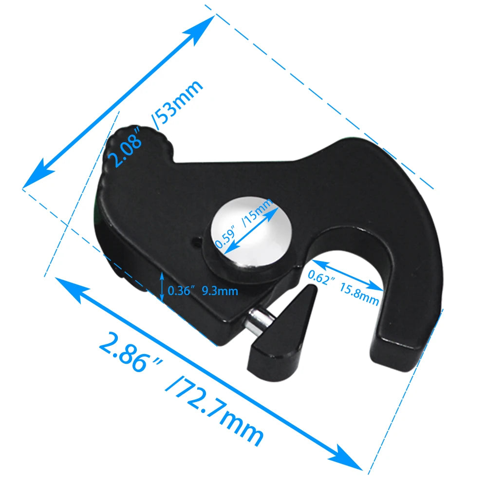 Mounting clips voor docking kit sissybar en bagagerekken