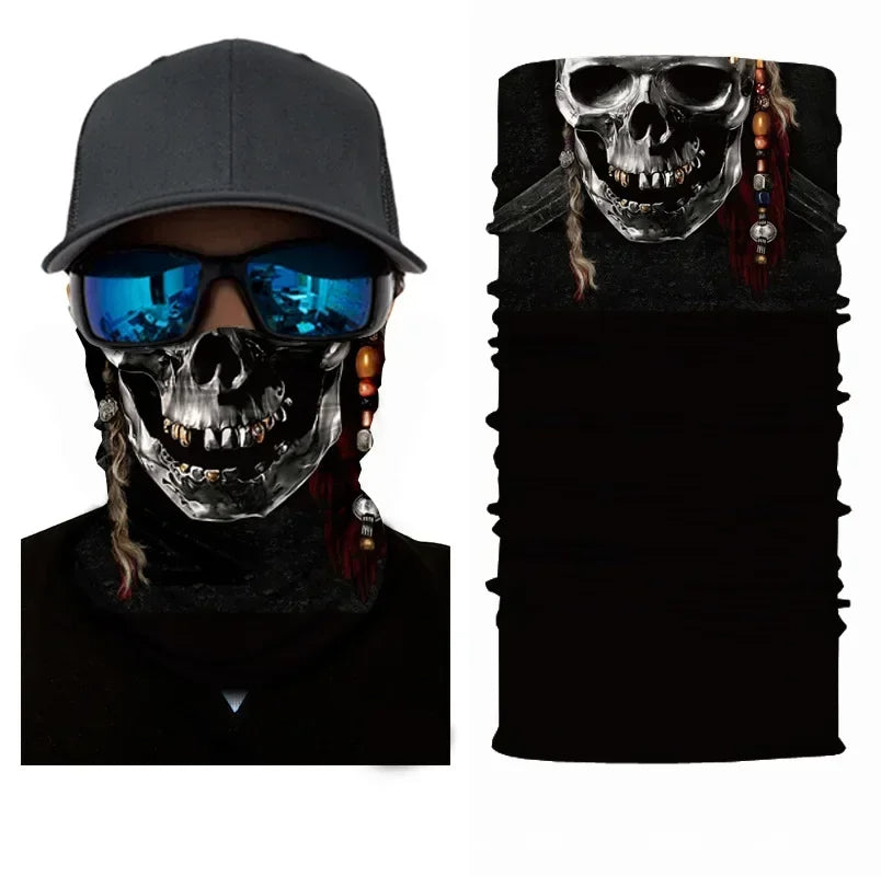Gezichtsdoek masker anti vliegen vuil mond- en nekbeschermer bandana.
