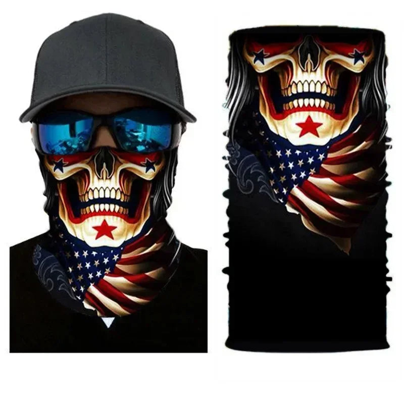 Gezichtsdoek masker anti vliegen vuil mond- en nekbeschermer bandana.