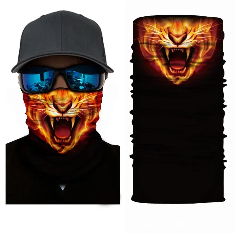 Gezichtsdoek masker anti vliegen vuil mond- en nekbeschermer bandana.