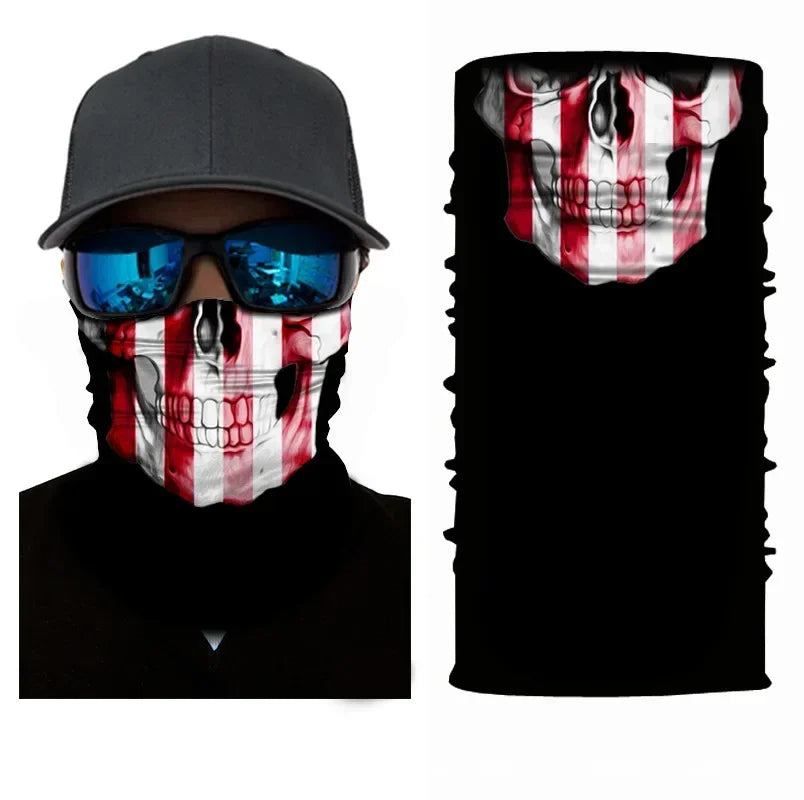 Gezichtsdoek masker anti vliegen vuil mond- en nekbeschermer bandana.