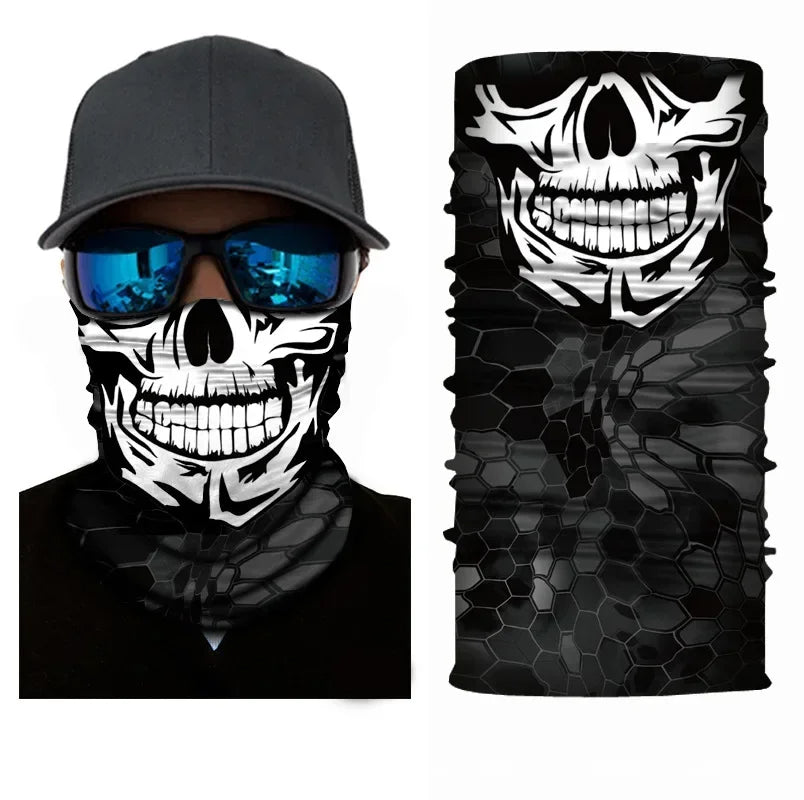 Gezichtsdoek masker anti vliegen vuil mond- en nekbeschermer bandana.