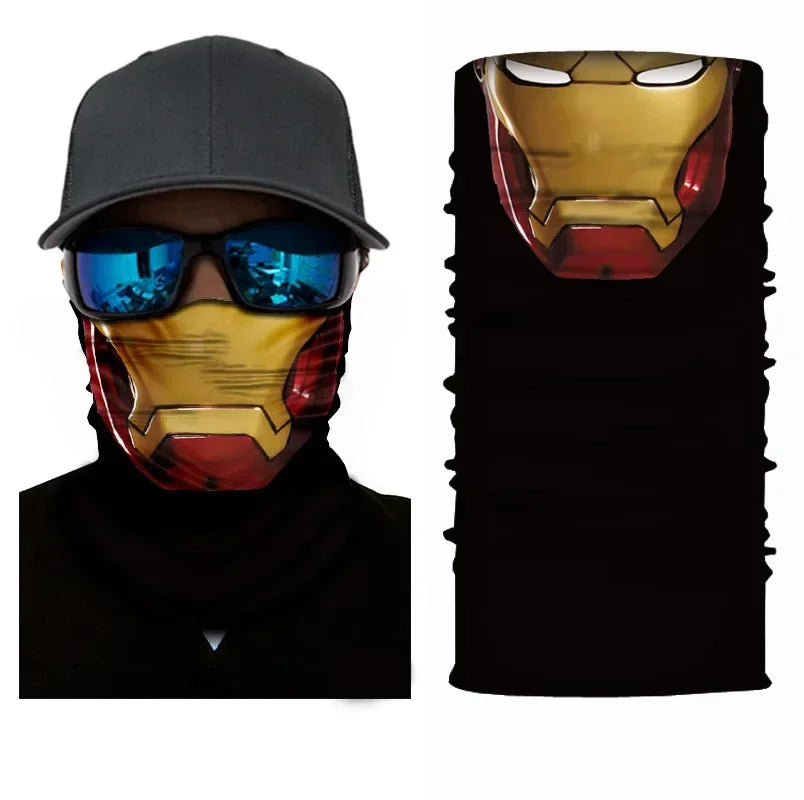 Gezichtsdoek masker anti vliegen vuil mond- en nekbeschermer bandana.