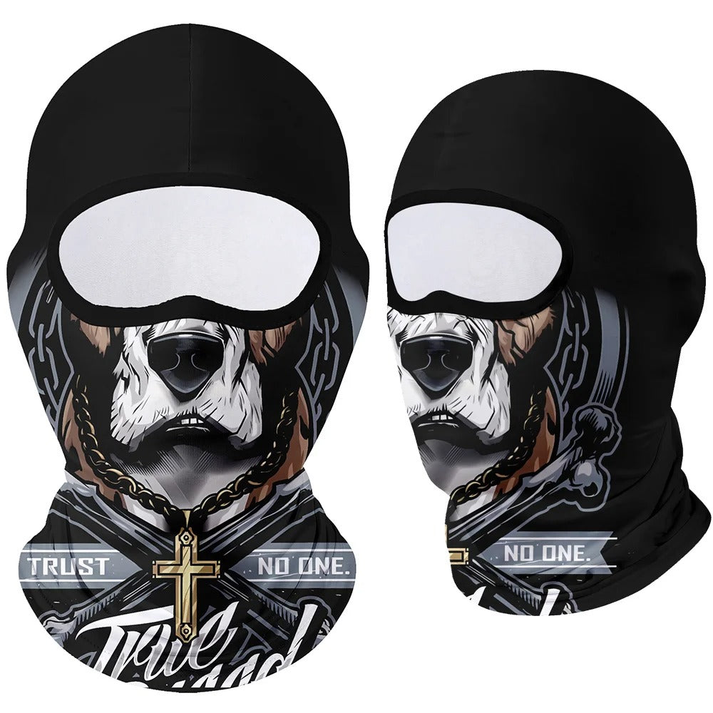 Bivakmuts masker anti vliegen vuil mond- en nekbeschermer winter bandana.