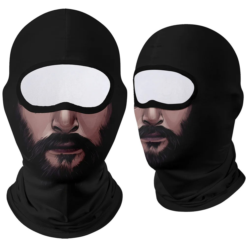 Bivakmuts masker anti vliegen vuil mond- en nekbeschermer winter bandana.