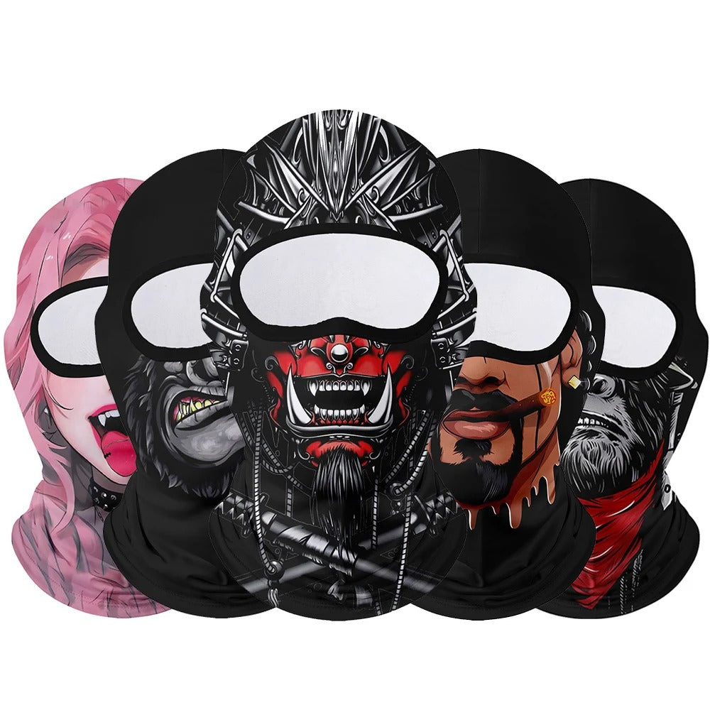 Bivakmuts masker anti vliegen vuil mond- en nekbeschermer winter bandana.