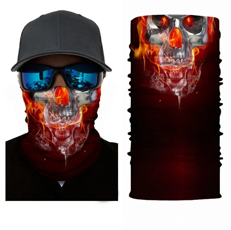 Gezichtsdoek masker anti vliegen vuil mond- en nekbeschermer bandana.