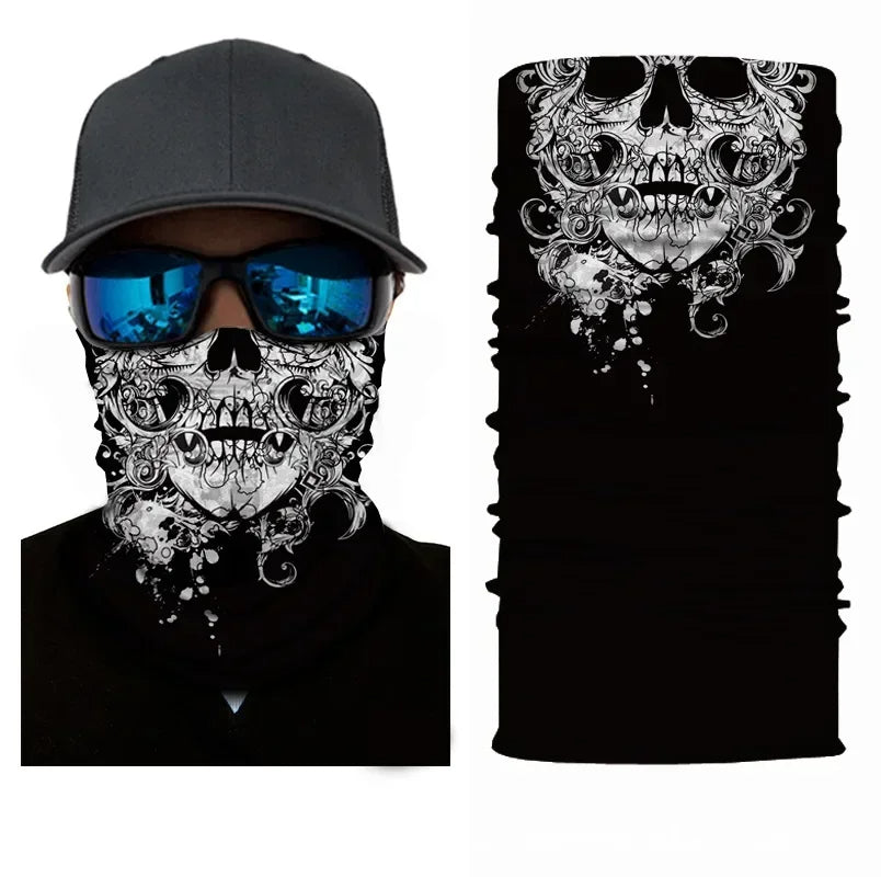 Gezichtsdoek masker anti vliegen vuil mond- en nekbeschermer bandana.